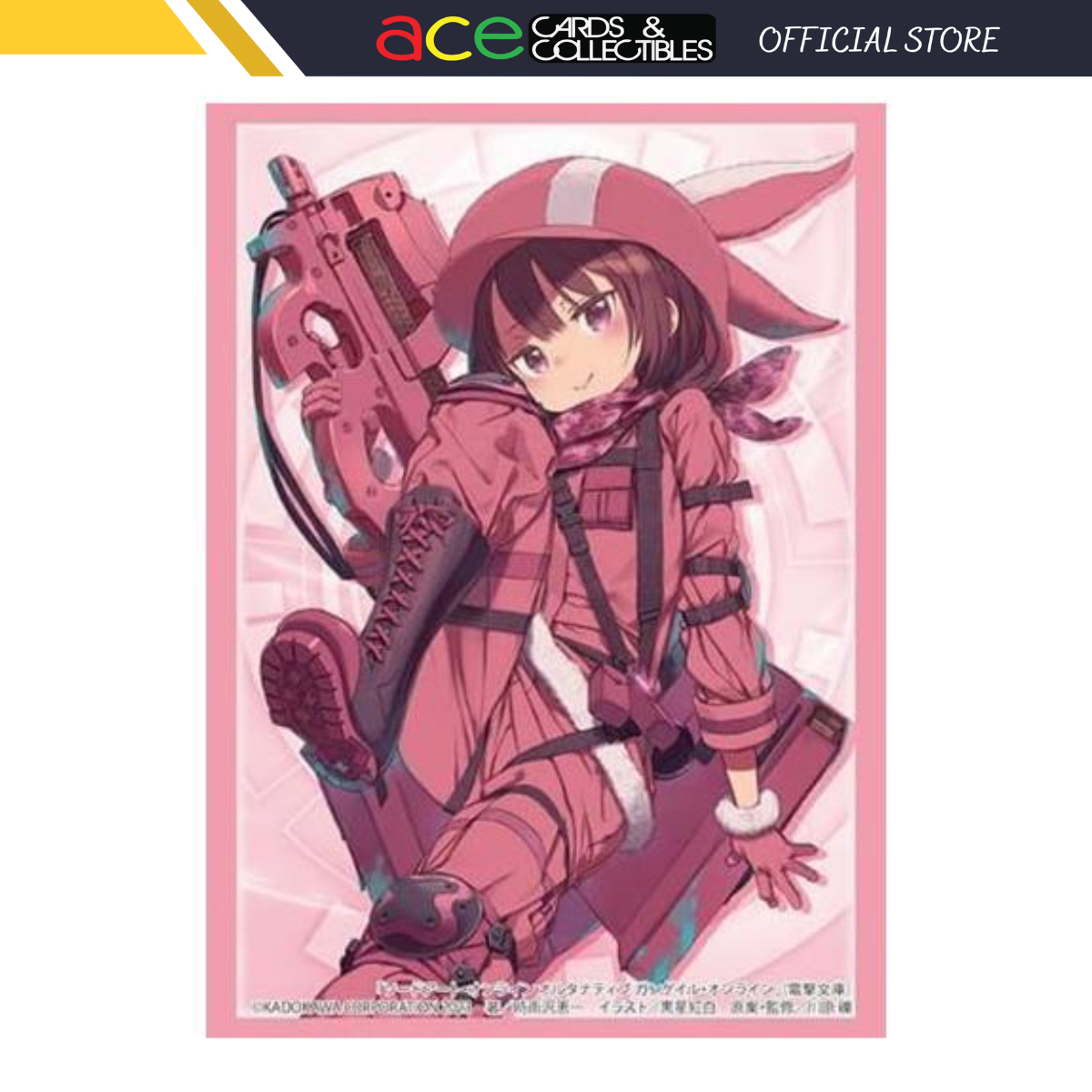 Bushiroad Sleeves Collection -Dengeki Bunko/Sword Art Online Alternative Gun Gale Online- "Llenn" (Vol.4196)-Bushiroad-Ace Cards & Collectibles