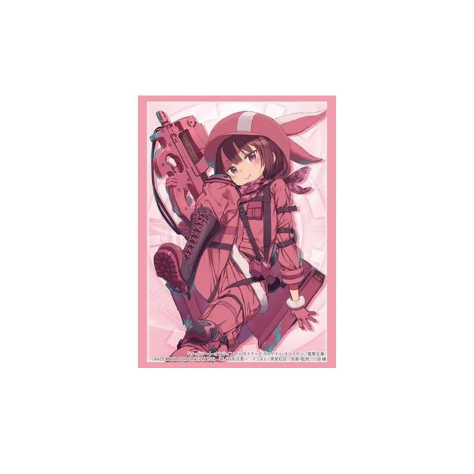 Bushiroad Sleeves Collection -Dengeki Bunko/Sword Art Online Alternative Gun Gale Online- "Llenn" (Vol.4196)-Bushiroad-Ace Cards & Collectibles