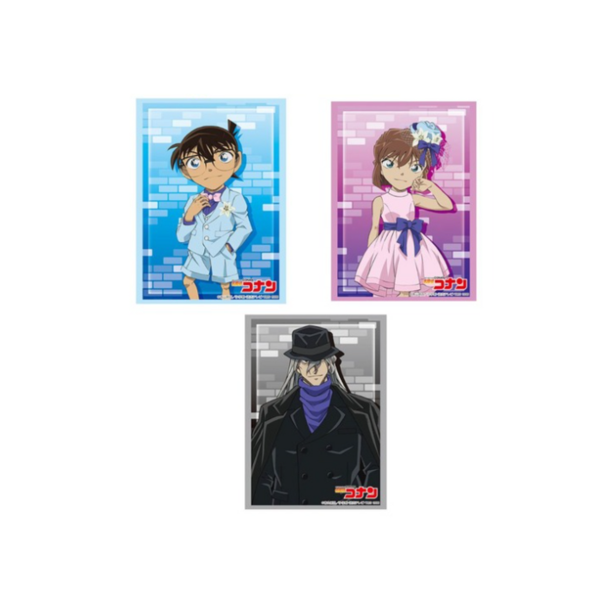 Bushiroad Sleeves Collection -Detective Conan- "Ai Haibara/ Conan/ Gin" Blau Style-Ai Haibara-Bushiroad-Ace Cards & Collectibles