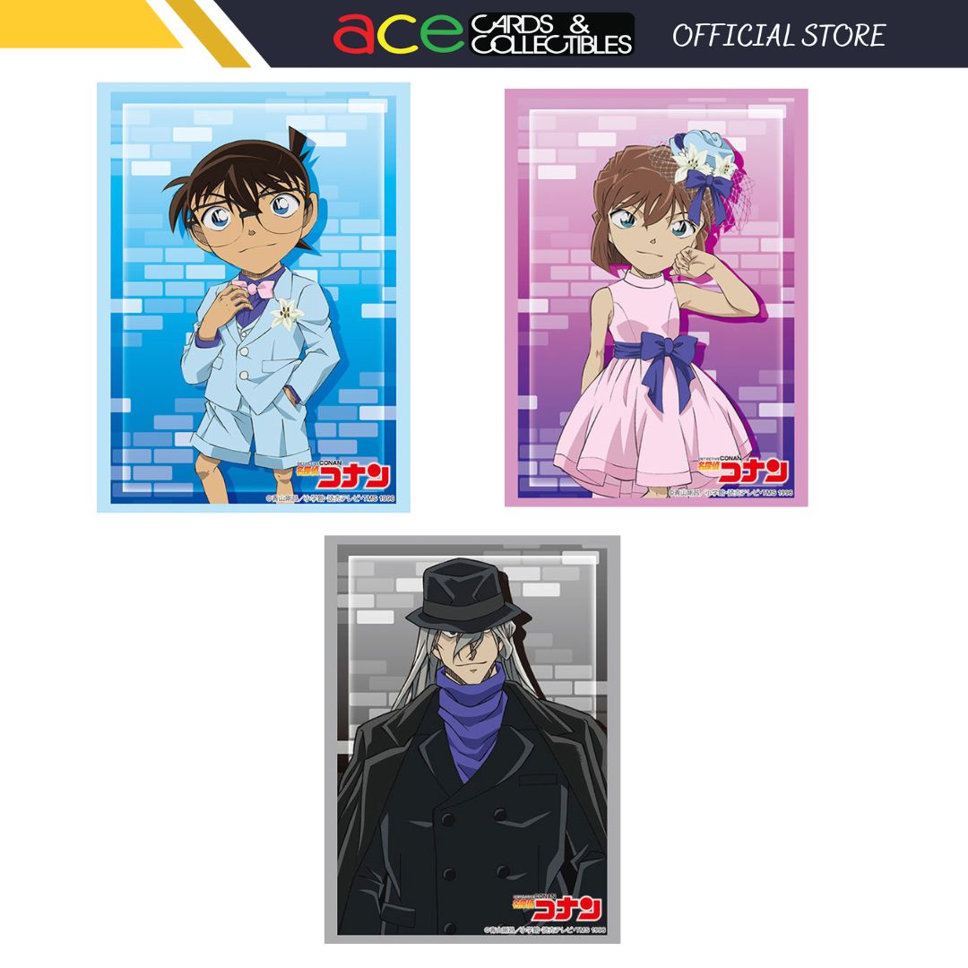 Bushiroad Sleeves Collection -Detective Conan- "Ai Haibara/ Conan/ Gin" Blau Style-Ai Haibara-Bushiroad-Ace Cards & Collectibles