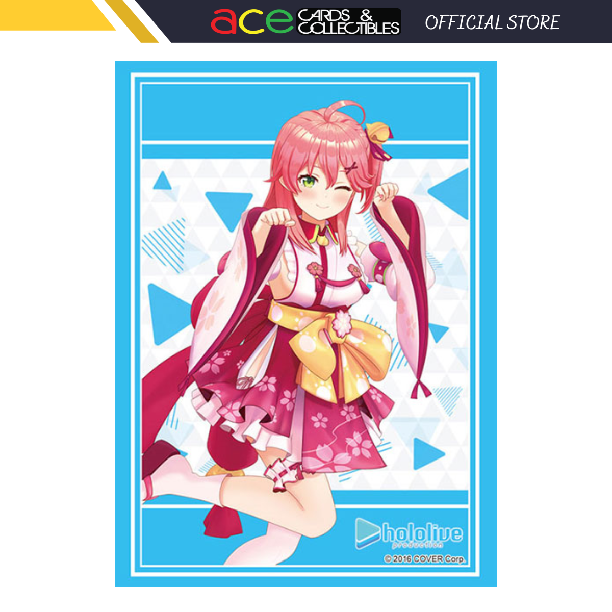 Bushiroad Sleeves Collection - Hololive Production "Sakura Miko-2023 Ver." (Vol.3771)-Bushiroad-Ace Cards & Collectibles