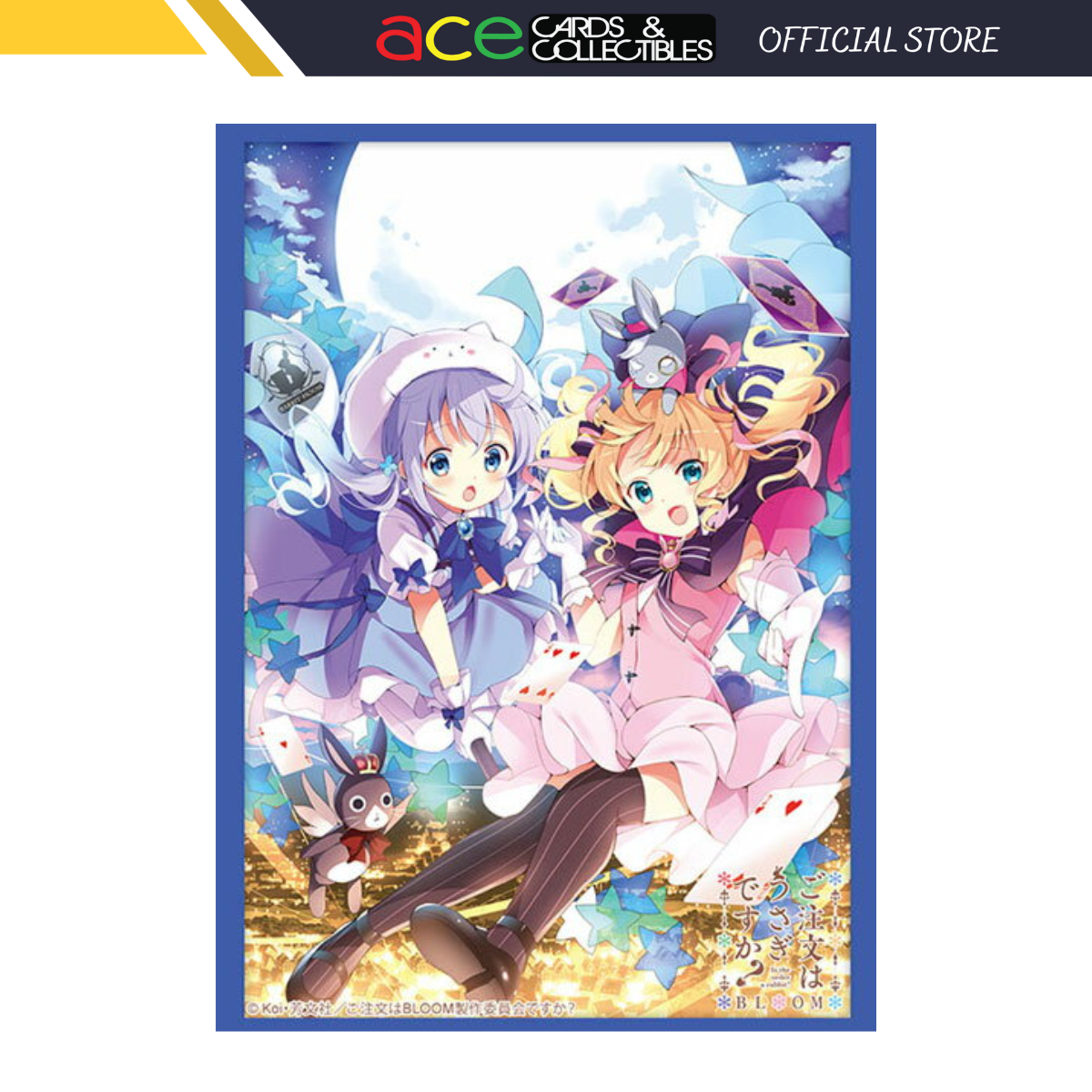 Bushiroad Sleeves Collection - Is The Order A Rabbit? Bloom "Chino & Syaro" (Vol.3784)-Bushiroad-Ace Cards & Collectibles