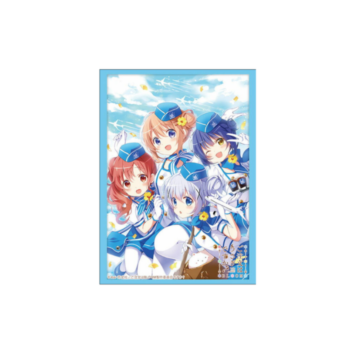 Bushiroad Sleeves Collection - Is The Order A Rabbit? Bloom "Cocoa & Chino & Maya & Megu" (Vol.3783)-Bushiroad-Ace Cards & Collectibles