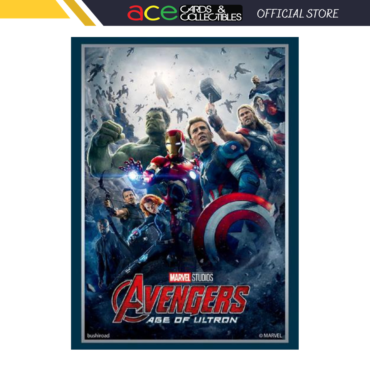 Bushiroad Sleeves Collection Marvel Avengers Vol.3532 &quot;Age of Ultron&quot;-Bushiroad-Ace Cards &amp; Collectibles