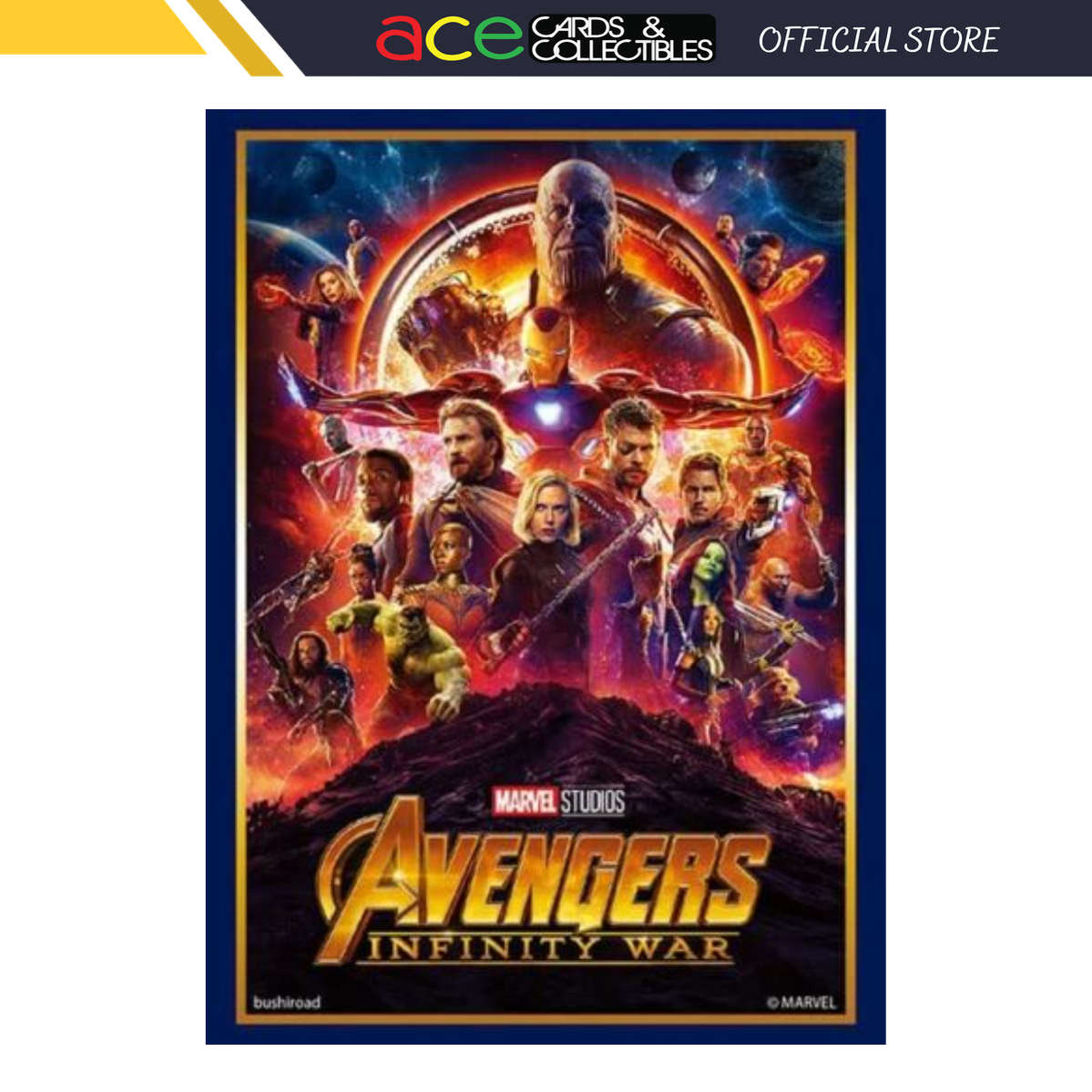 Bushiroad Sleeves Collection Marvel Avengers Vol.3533 &quot;Infinity War&quot;-Bushiroad-Ace Cards &amp; Collectibles
