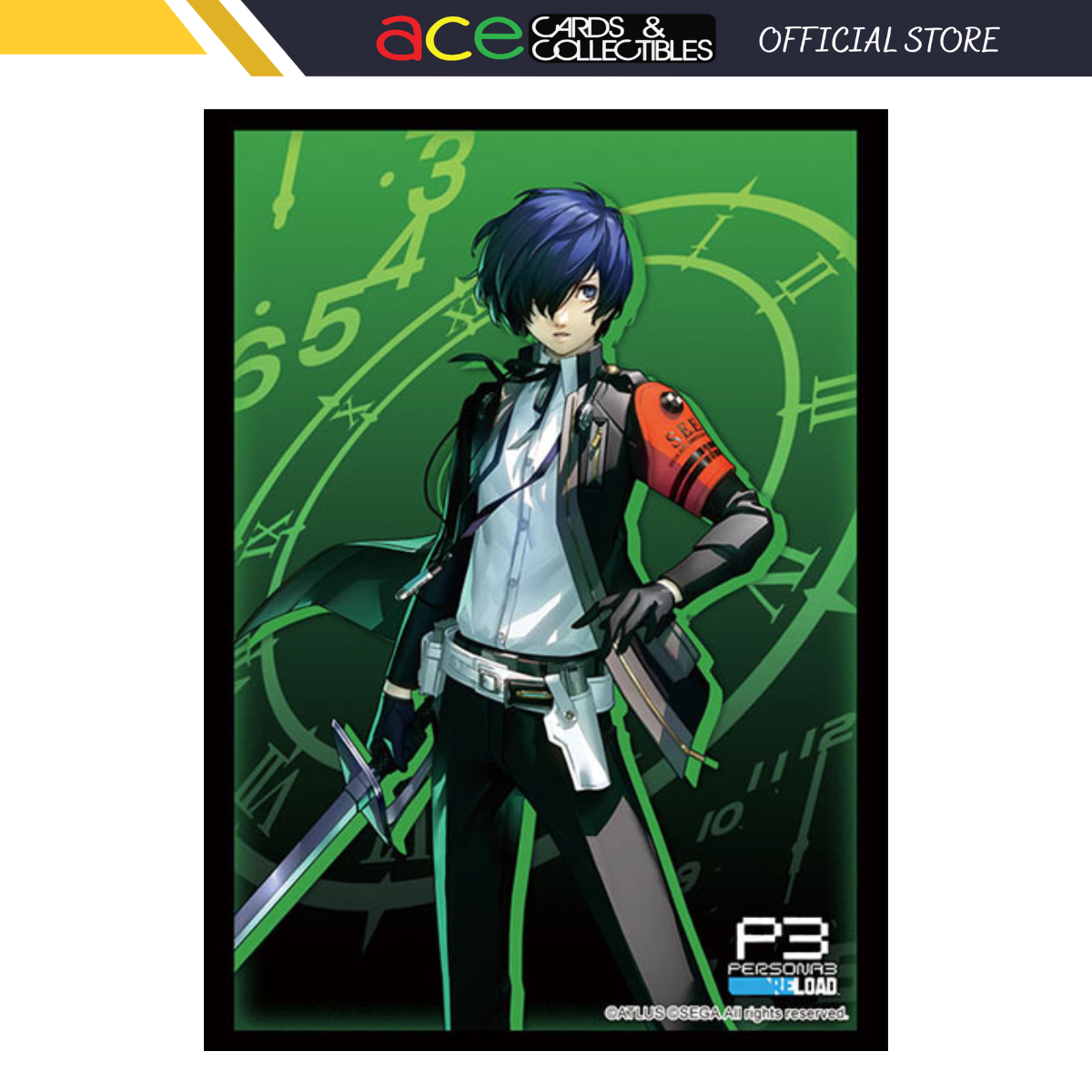 Bushiroad Sleeves Collection -Persona 3 Reload- "Hero" (Vol.4186)-Bushiroad-Ace Cards & Collectibles