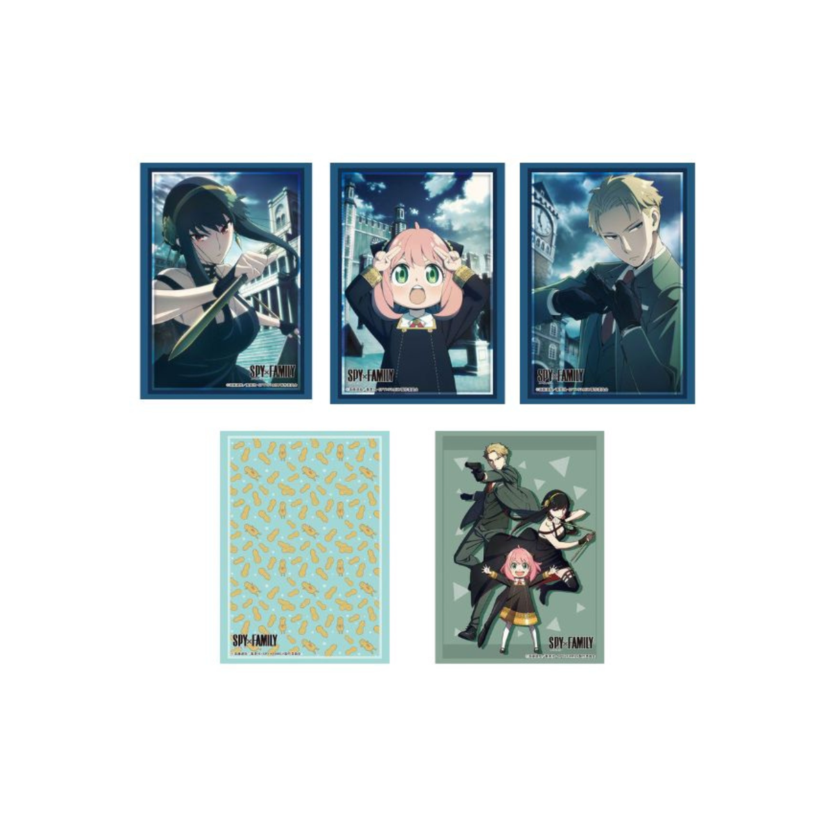 Bushiroad Sleeves Collection Spy x Family (Vol.3752/ Vol.3753/ Vol.3754/ Vol.3755/ Vol.3756)-Family (Vol.3752)-Bushiroad-Ace Cards & Collectibles