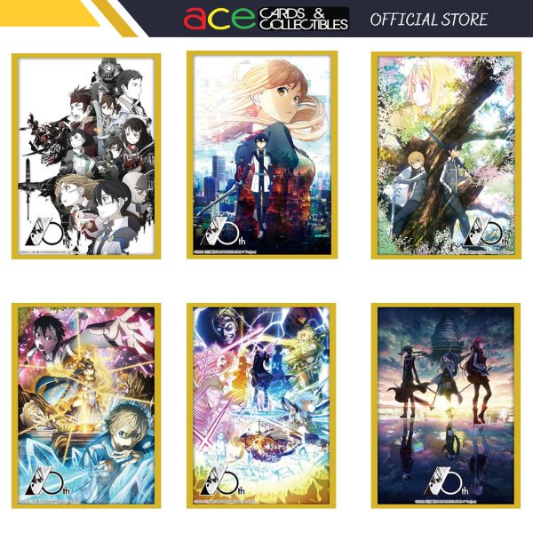 Bushiroad Sleeves Collection Sword Art Online 10th Anniversary &quot;Alicization/Ordinal Scale/Progressive&quot; (Vol.3742/ Vol.3743/ Vol.3744/ Vol.3745/ Vol.3746/ Vol.3747)-Vol.3742-Bushiroad-Ace Cards &amp; Collectibles