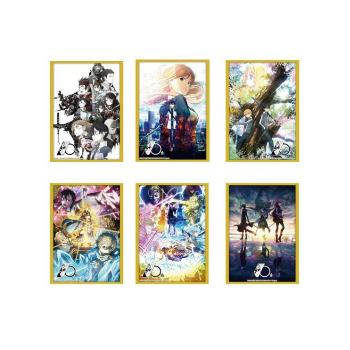 Bushiroad Sleeves Collection Sword Art Online 10th Anniversary "Alicization/Ordinal Scale/Progressive" (Vol.3742/ Vol.3743/ Vol.3744/ Vol.3745/ Vol.3746/ Vol.3747)-Vol.3742-Bushiroad-Ace Cards & Collectibles