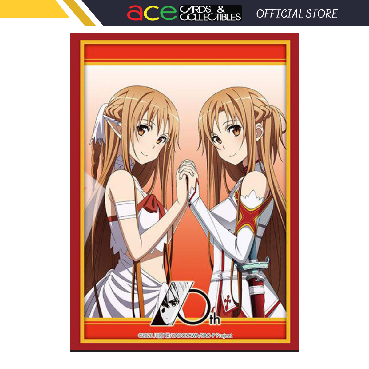 Bushiroad Sleeves Collection - Sword Art Online 10th Anniversary &quot;Asuna &amp; Asuna&quot; (Vol.3775)-Bushiroad-Ace Cards &amp; Collectibles