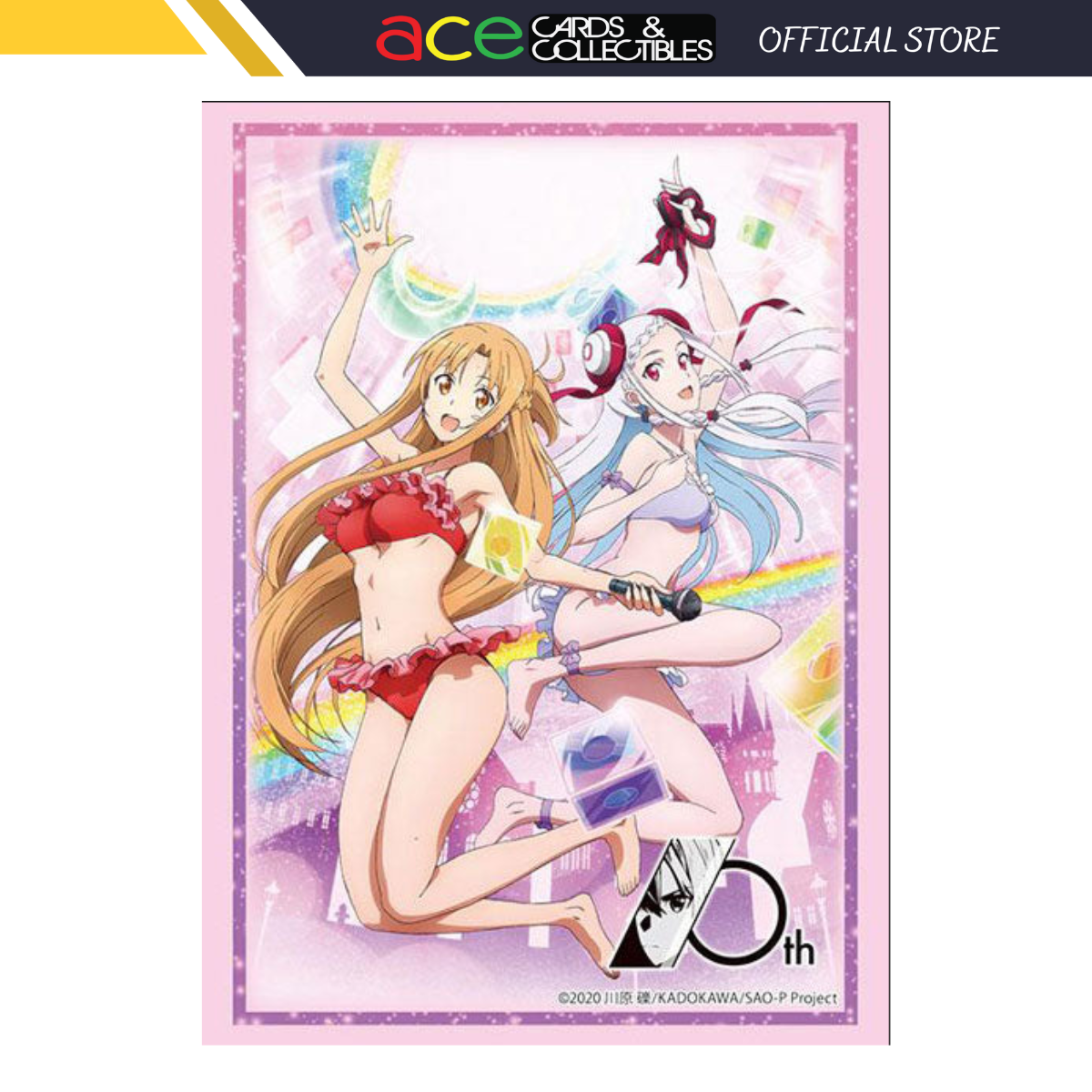 Bushiroad Sleeves Collection - Sword Art Online 10th Anniversary &quot;Asuna &amp; Yuna&quot; (Vol.3779)-Bushiroad-Ace Cards &amp; Collectibles