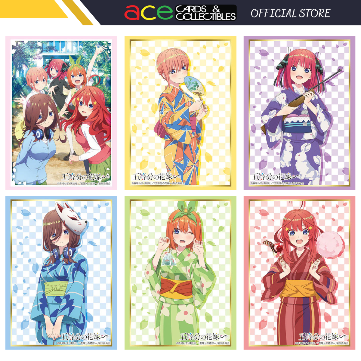 Bushiroad Sleeves Collection -The Quintessential Quintuplets Series-Vol.4433-Bushiroad-Ace Cards &amp; Collectibles