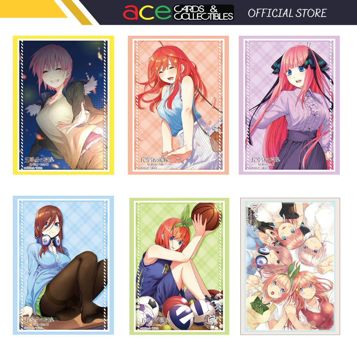 Bushiroad Sleeves Collection -The Quintessential Quintuplets- Series-Vol.4555-Bushiroad-Ace Cards & Collectibles