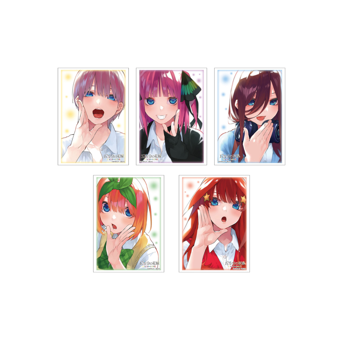 Bushiroad Sleeves Collection "The Quintessential Quintuplets" Series-Vol.4805-Bushiroad-Ace Cards & Collectibles