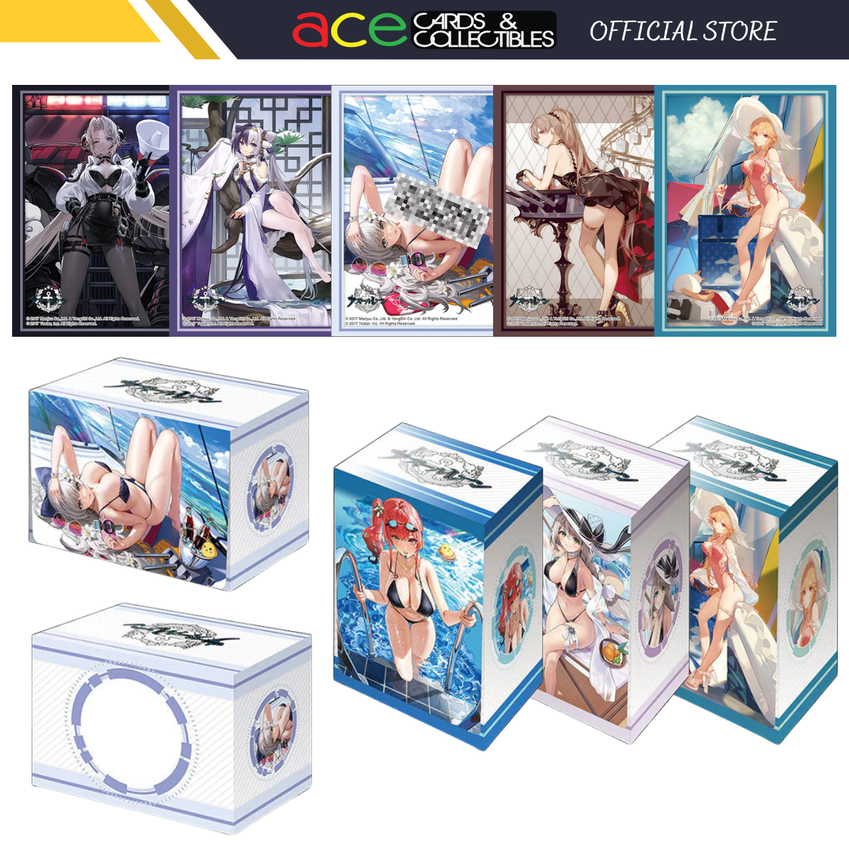 Bushiroad Sleeves & Deck Holder Collection "Azur Lane" Series-Vol.4644-Bushiroad-Ace Cards & Collectibles