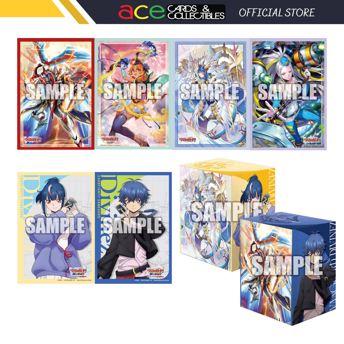 Bushiroad Sleeves & Deck Holder Collection "Cardfight!! Vanguard" Series-Vol.800-Bushiroad-Ace Cards & Collectibles