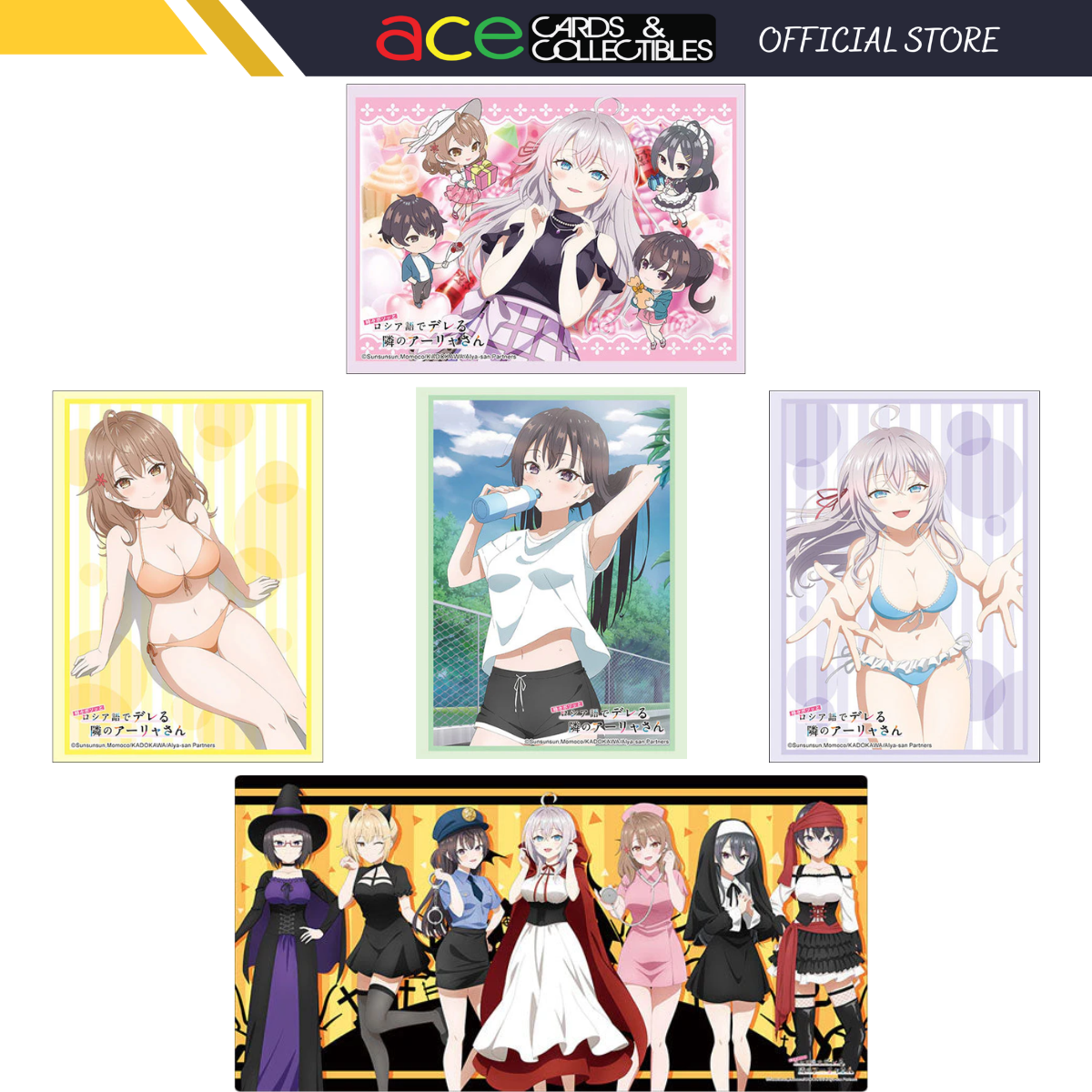 Bushiroad Sleeves & Playmat Collection "Alya Sometimes Hides Her Feelings in Russian" Series-Vol.4702-Bushiroad-Ace Cards & Collectibles