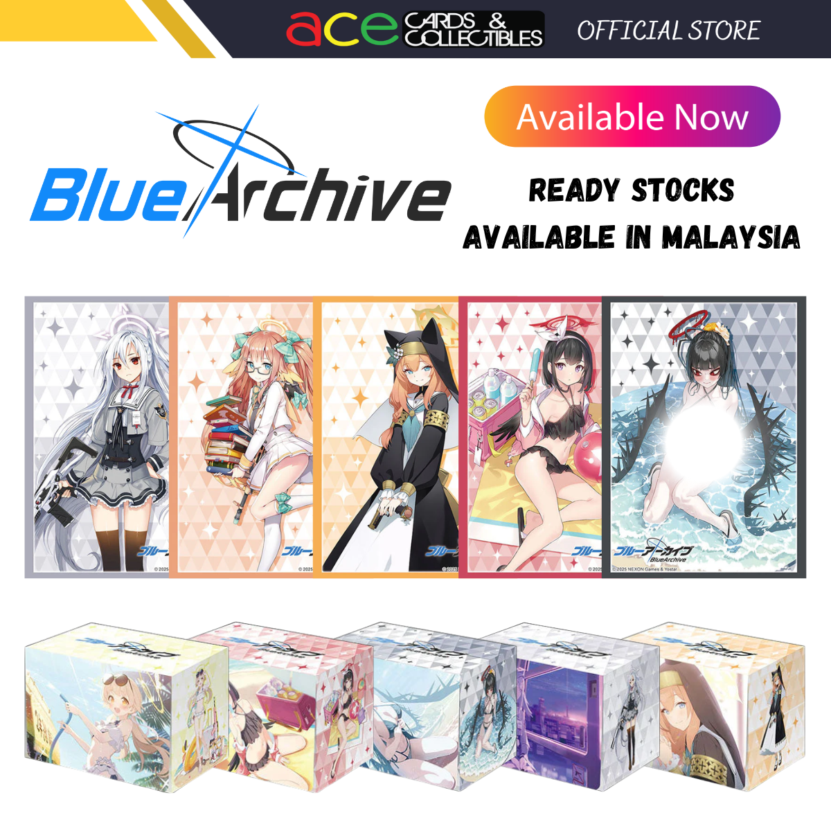 Bushiroad Sleeves/Deck Holder Collection "Blue Archive" Series-Vol.4858-Bushiroad-Ace Cards & Collectibles