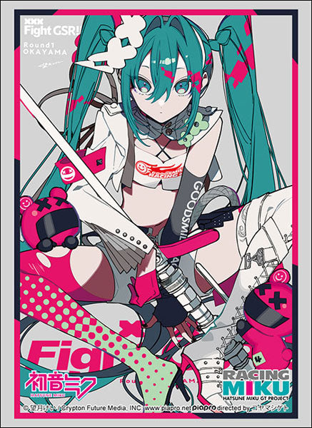 miku card sleeves Bushiroad Sleeves/Deck Holder -Racing Miku 2025 Ver.- Series