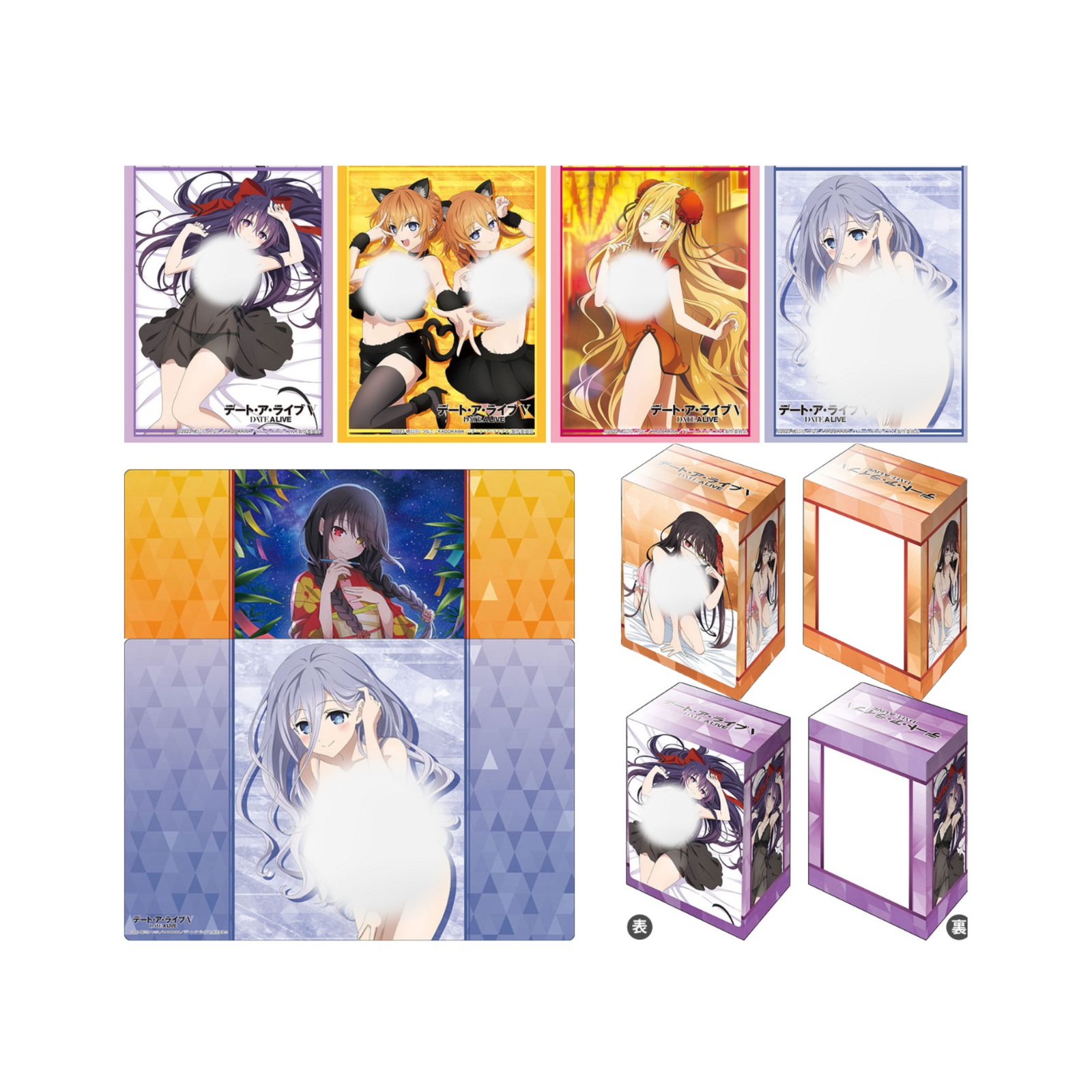 Bushiroad Sleeves/Deck Holder & Rubber Mat Collection "Date A Live V" Series-Vol.4737-Bushiroad-Ace Cards & Collectibles