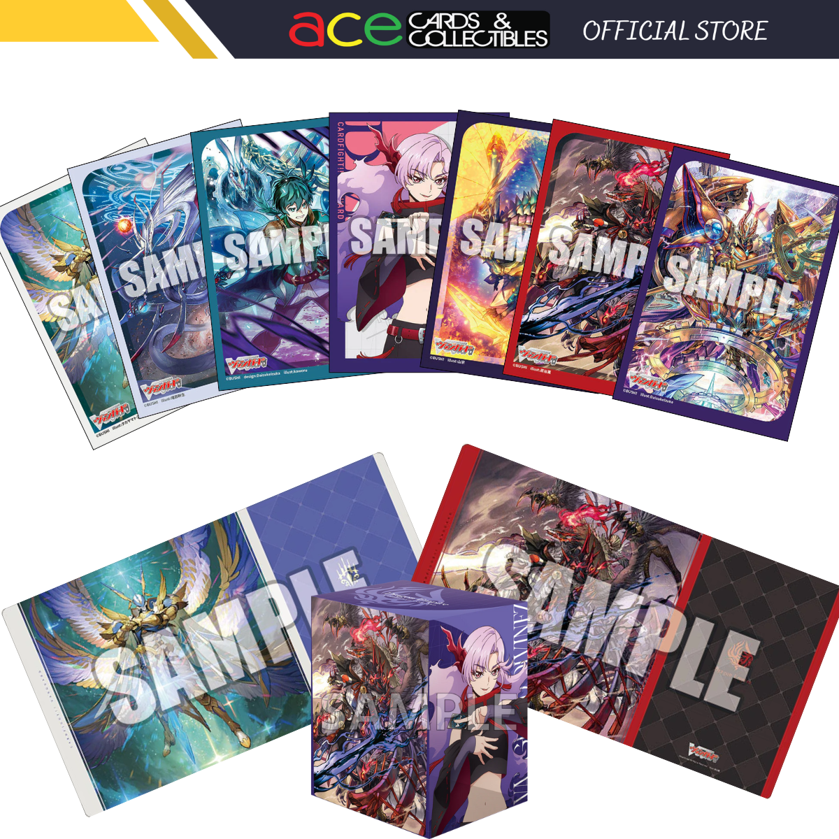 Bushiroad Sleeves/Deck Holder/Playmat Collection -Cardfight!! Vanguard- Series-Vol.759-Bushiroad-Ace Cards & Collectibles