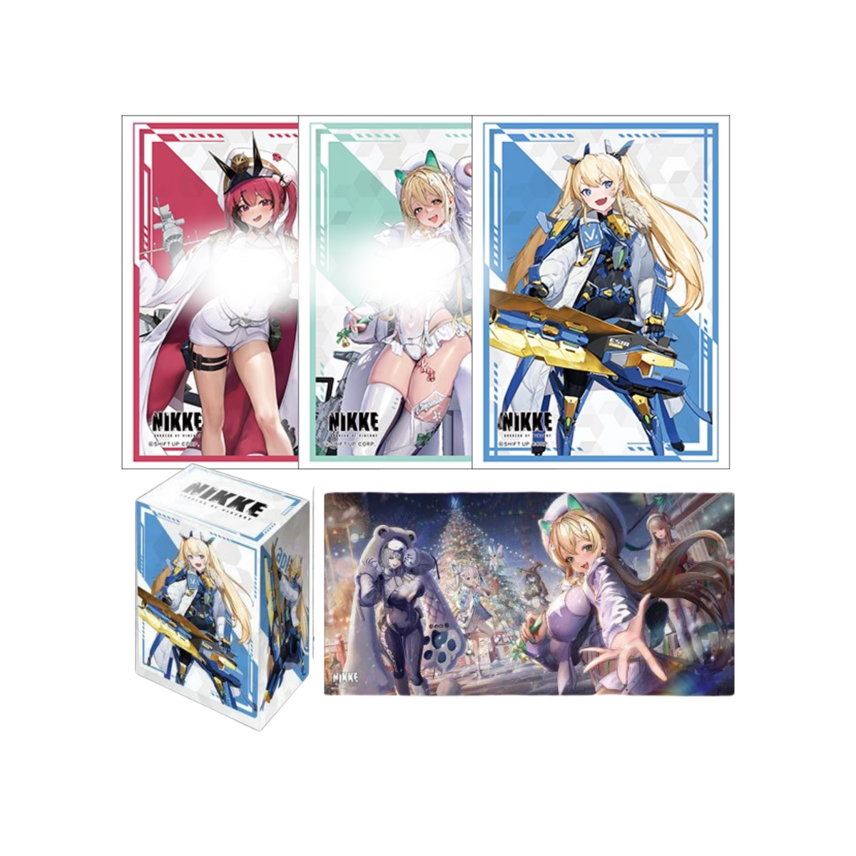 Bushiroad Sleeves/Deck Holder/Playmat Collection "Goddess of Victory: Nikke" Series