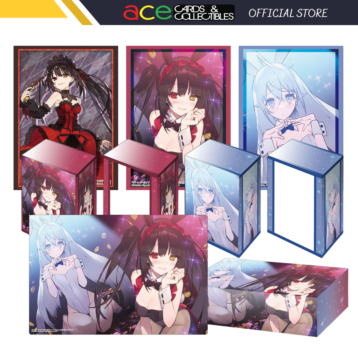 Bushiroad Sleeves/Deck Holder/Storage Box/Playmat Collection -Date A Live Fragment Date A Bullet- Series-Vol.4561-Bushiroad-Ace Cards &amp; Collectibles