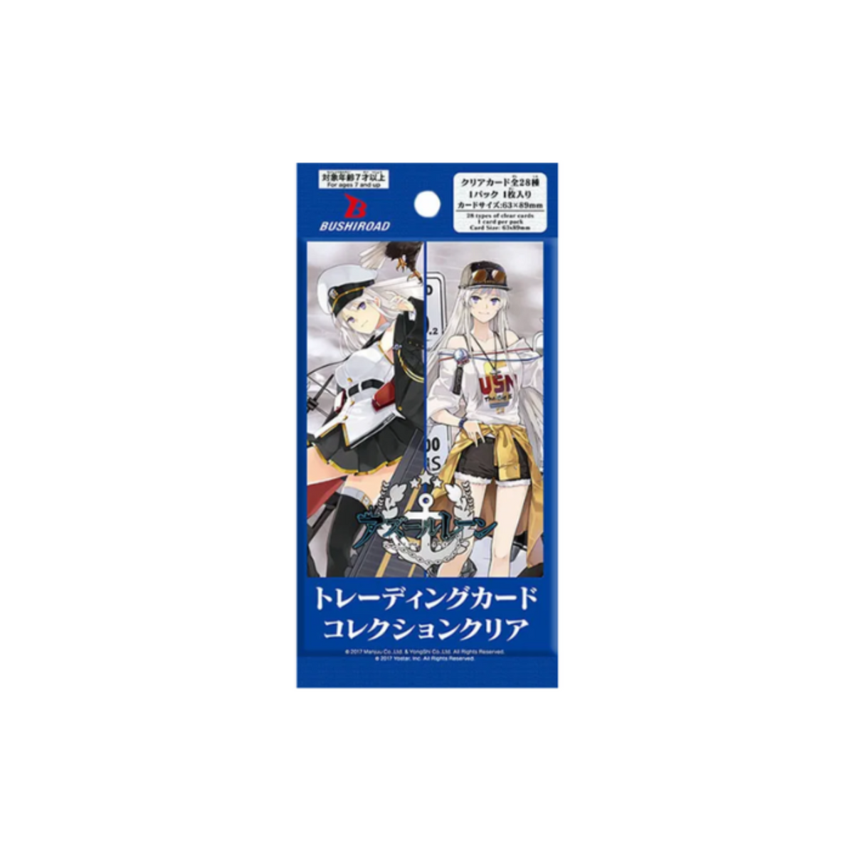 Bushiroad Trading Card Collection Clear Azur Lane vol.1-Single Pack (Random)-Bushiroad-Ace Cards & Collectibles