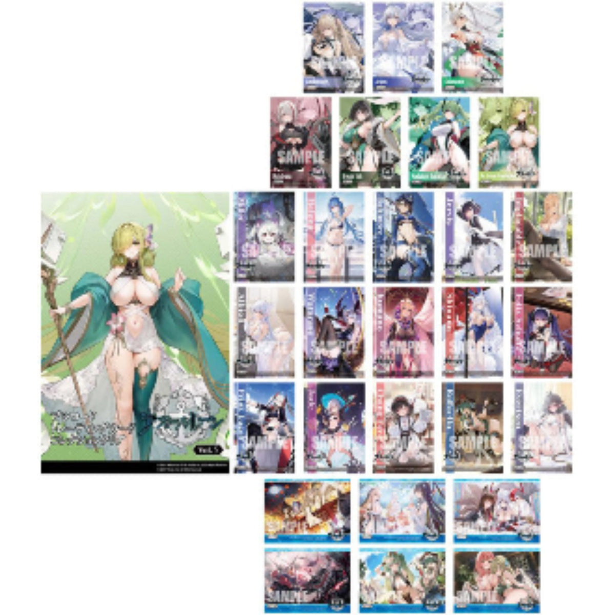 Bushiroad Trading Card Collection Clear Azur Lane vol.5-Single Pack (Random)-Bushiroad-Ace Cards & Collectibles