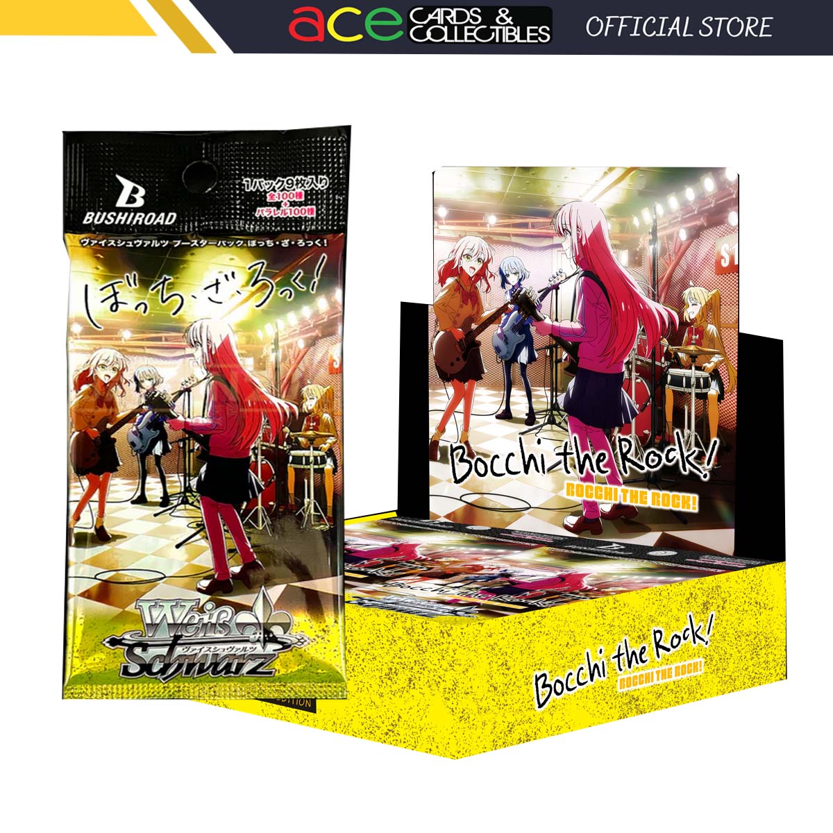 Bushiroad Weiss Schwarz Booster &quot;BOCCHI THE ROCK!&quot;-Single Pack (Random)-Bushiroad-Ace Cards &amp; Collectibles