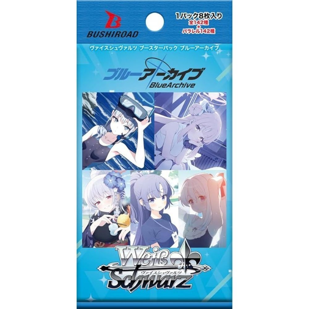 Bushiroad Weiss Schwarz Booster &quot;Blue Archive&quot;-Single Pack (Random)-Bushiroad-Ace Cards &amp; Collectibles