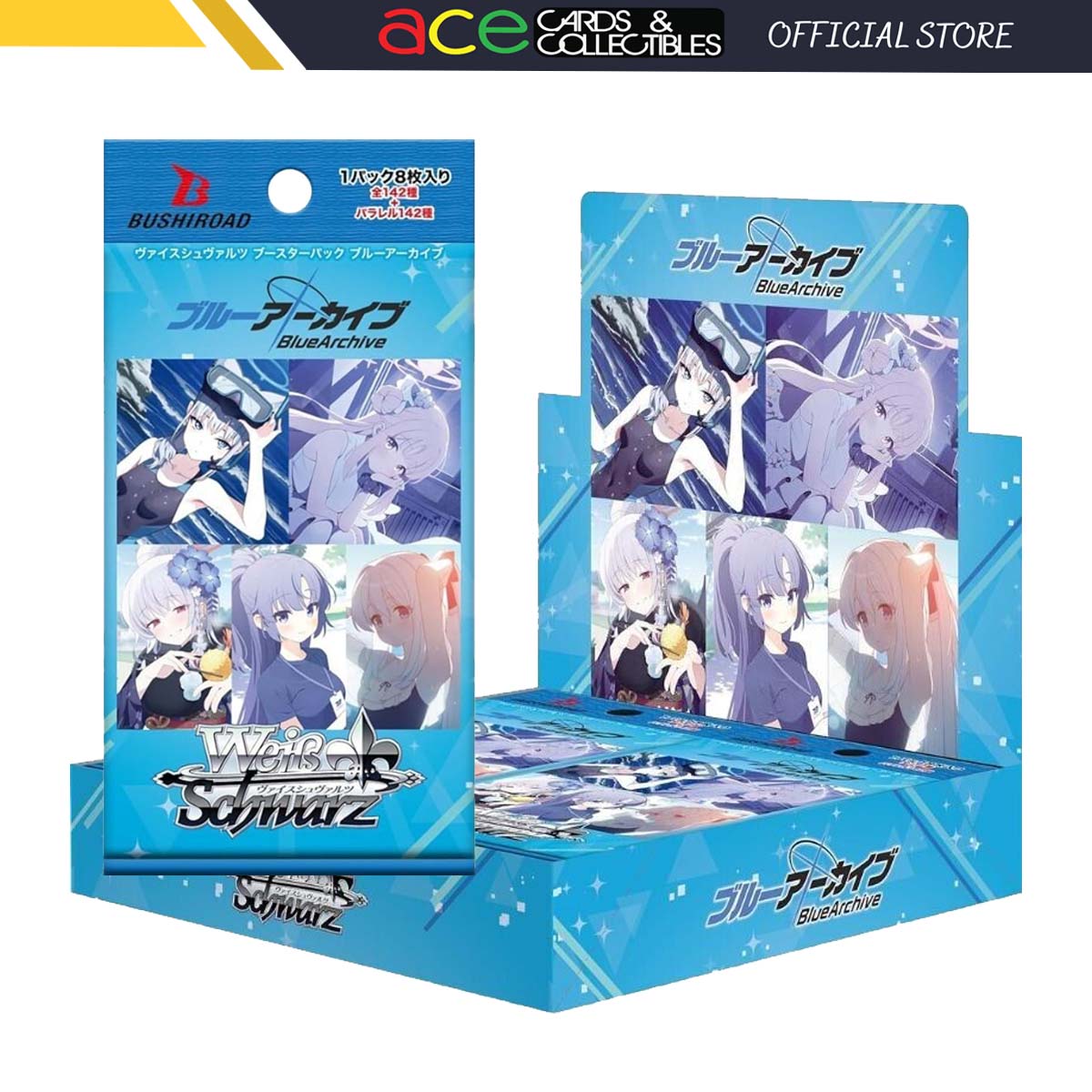 Bushiroad Weiss Schwarz Booster &quot;Blue Archive&quot;-Single Pack (Random)-Bushiroad-Ace Cards &amp; Collectibles