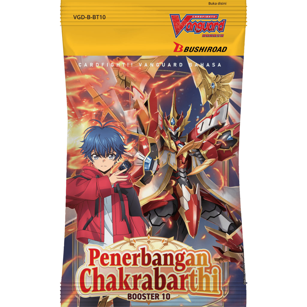 Cardfight!! Vanguard Penerbangan Chakrabarthi [VGD-B-BT10] (Bahasa)-Booster Pack (Random)-Bushiroad-Ace Cards &amp; Collectibles