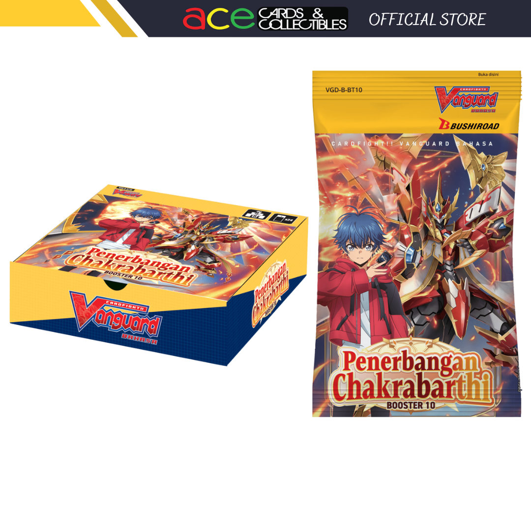 Cardfight!! Vanguard Penerbangan Chakrabarthi [VGD-B-BT10] (Bahasa)-Booster Pack (Random)-Bushiroad-Ace Cards &amp; Collectibles