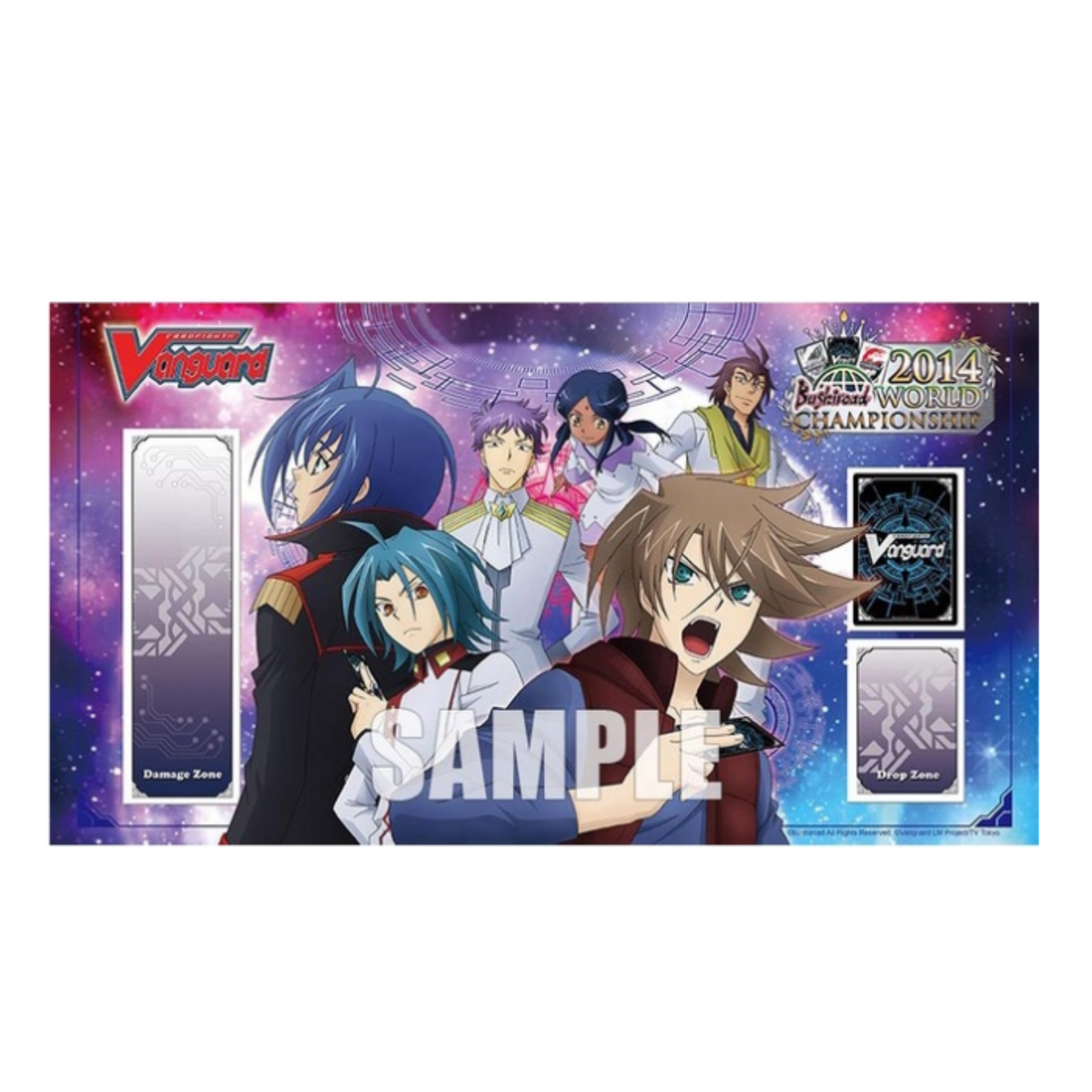 Cardfight Vanguard Playmat "2014 World Championship" (VG-2014)-Bushiroad-Ace Cards & Collectibles