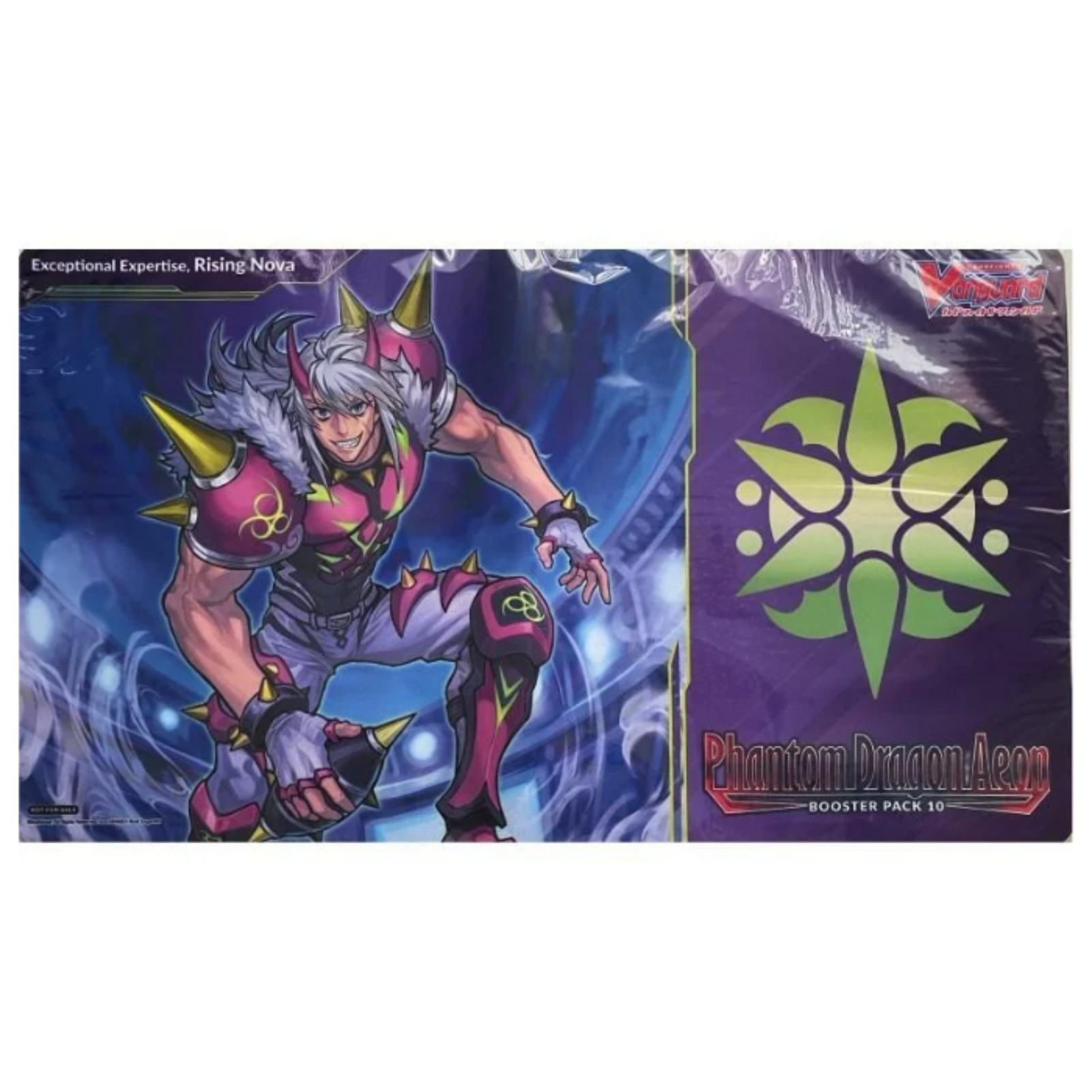 Cardfight Vanguard Playmat "Exceptional Expertise, Rising Nova" [VGE-V-BT10]-Bushiroad-Ace Cards & Collectibles