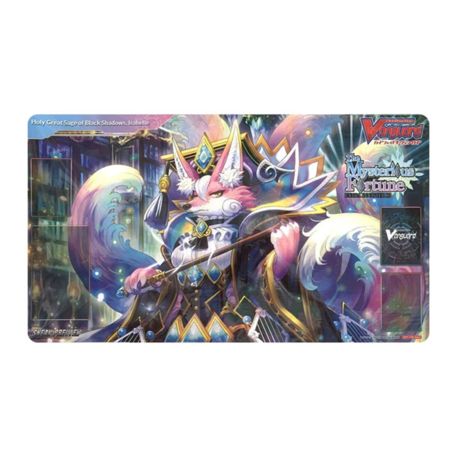 Cardfight Vanguard Playmat "Holy Great Sage Of Black Shadows, Isabelle" (VG-V-EB10)-Bushiroad-Ace Cards & Collectibles