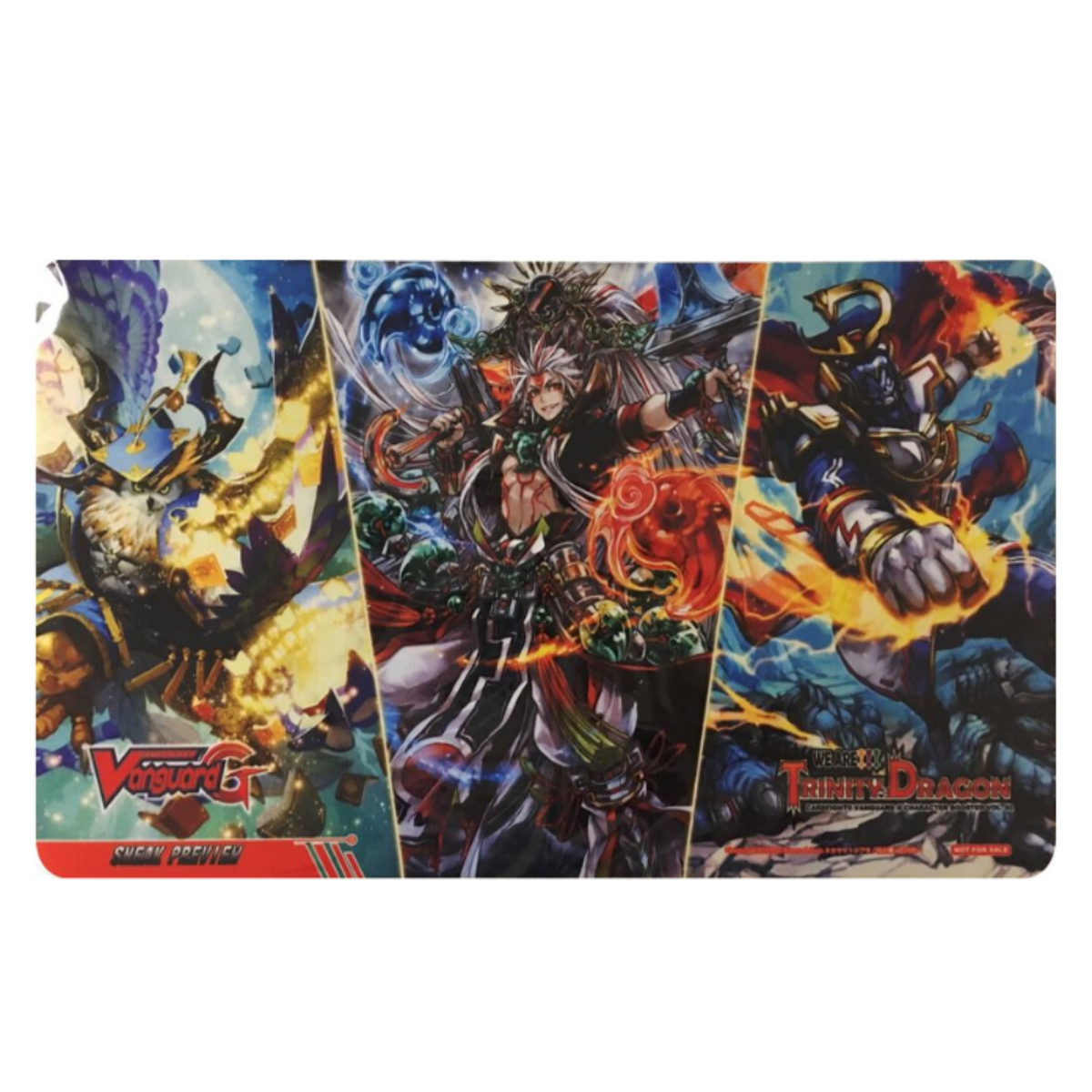 Cardfight Vanguard Playmat "Oracle Think Tank,Dimension Police,Great Nature" (VG-G-CHB02)-Bushiroad-Ace Cards & Collectibles