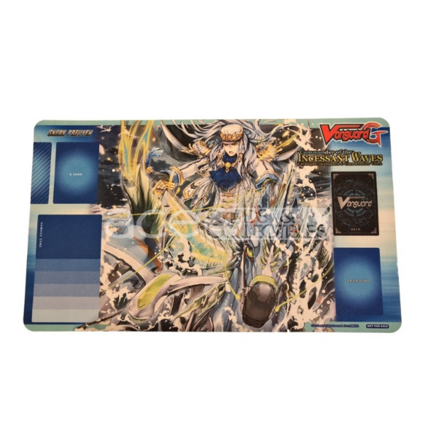 Cardfight Vanguard Playmat "Storm Dominator, Commander Thaves" (VG-G-CB02)-Bushiroad-Ace Cards & Collectibles