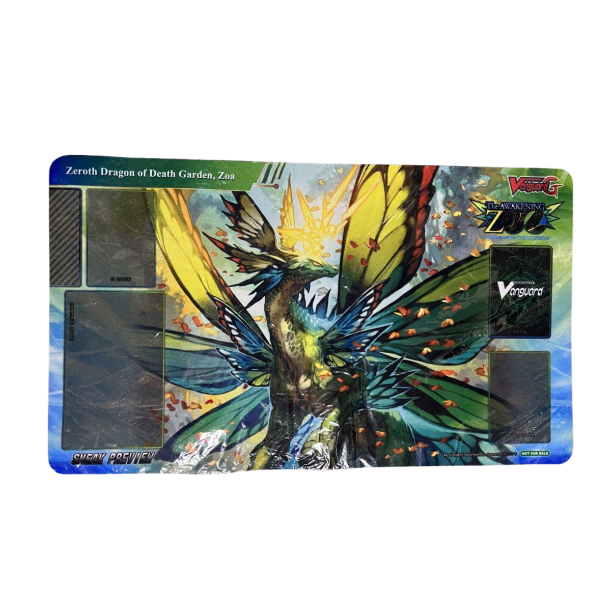 Cardfight Vanguard Playmat "Zeroth Dragon Of Death Garden, Zoa " (VG-G-EB07)-Bushiroad-Ace Cards & Collectibles
