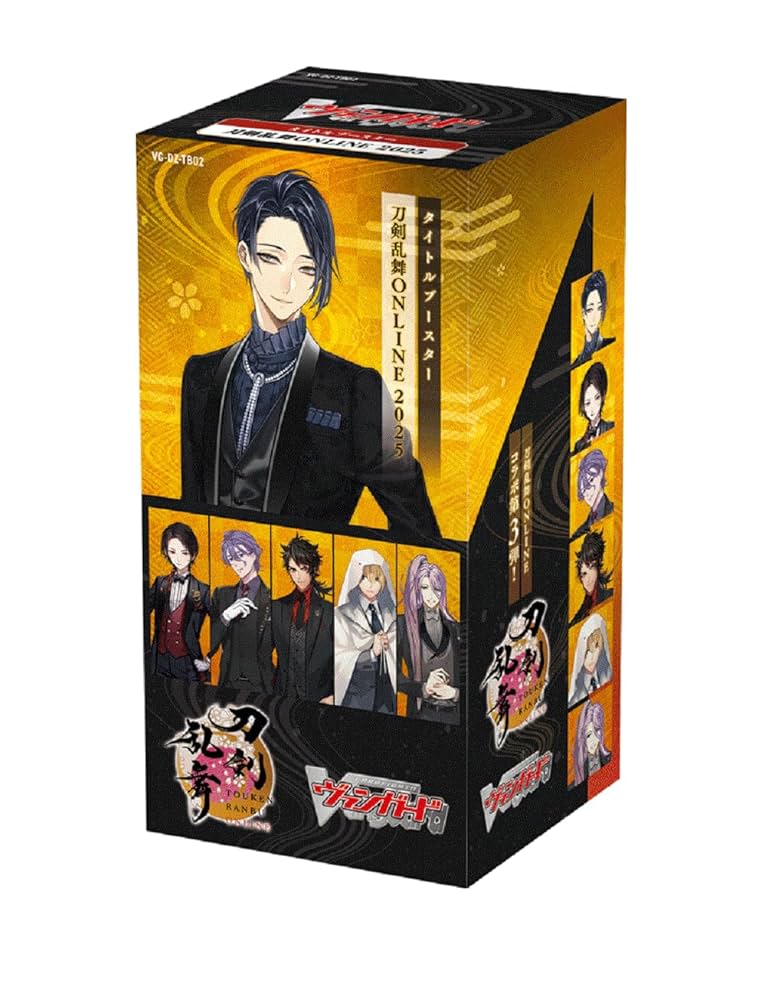Cardfight!! Vanguard Title Booster Vol.3: Touken Ranbu Online 2025 [VG-DZ-TB02]-Booster Box (12pcs)-Bushiroad-Ace Cards & Collectibles