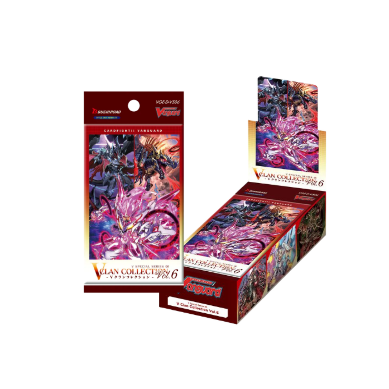Cardfight Vanguard overDress V Special Series "V Clan Collection Vol.6" [VGE-D-VS06] (English)-Booster Pack (Random)-Bushiroad-Ace Cards & Collectibles