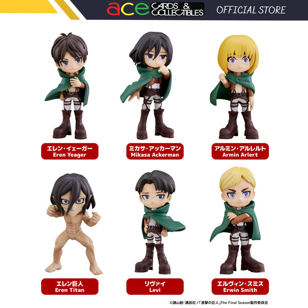 Attack on Titan PalVerse Figure Collection-Single Box (Random)-Bushiroad Creative-Ace Cards & Collectibles