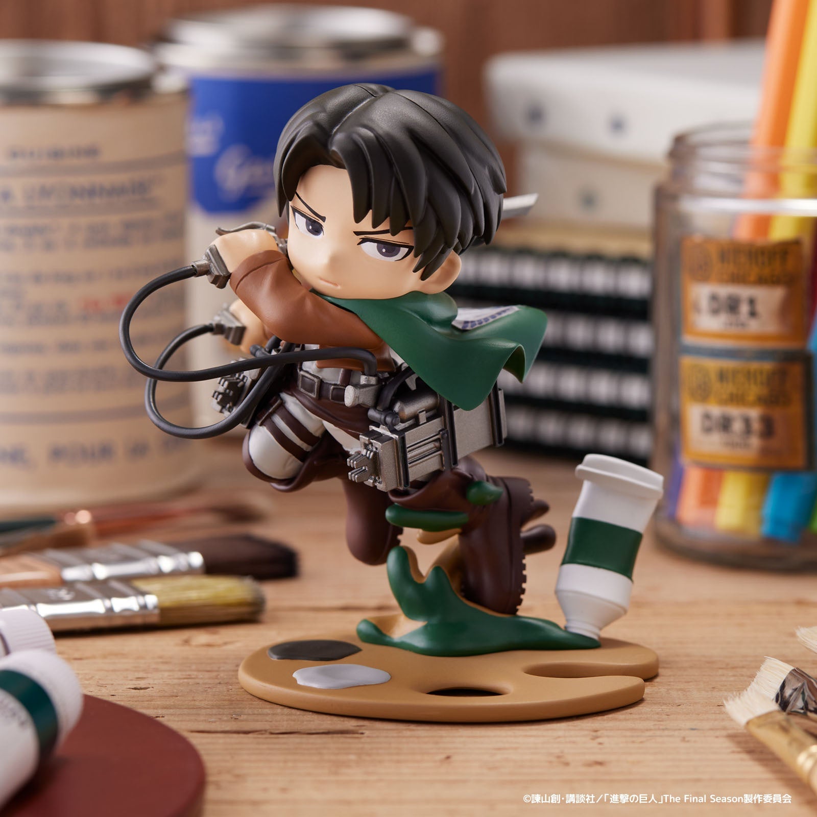 Attack on Titan PalVerse Palé. "Levi Ackerman"-Bushiroad Creative-Ace Cards & Collectibles