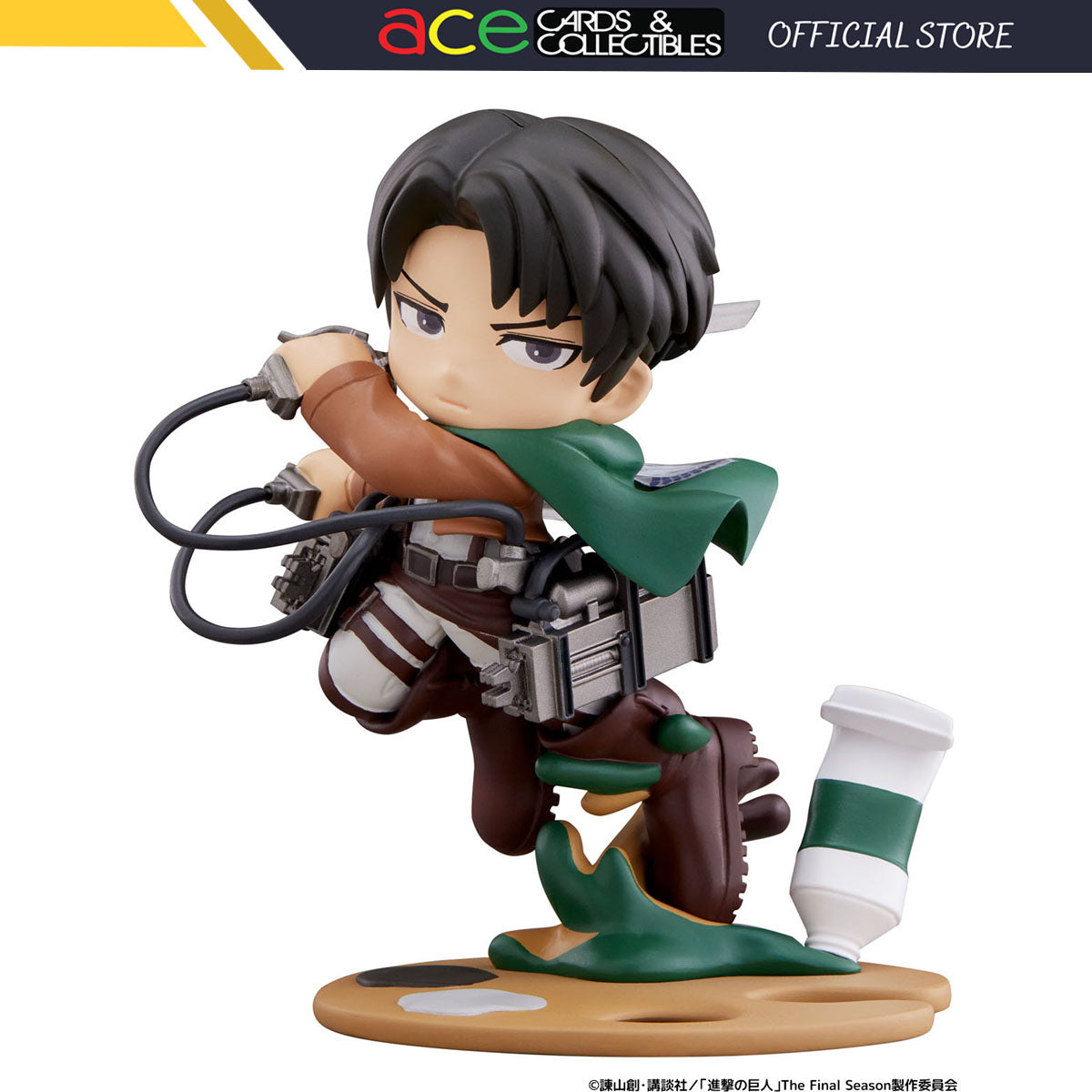 Attack on Titan PalVerse Palé. "Levi Ackerman"-Bushiroad Creative-Ace Cards & Collectibles