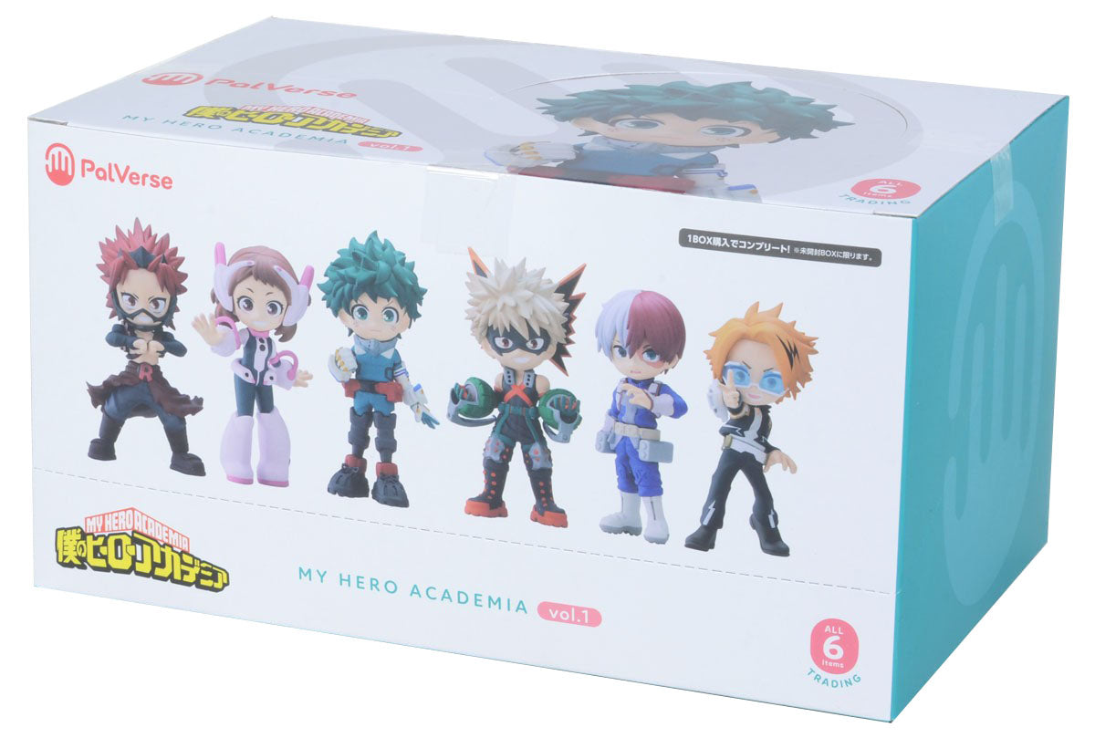 My Hero Academia PalVerse Figure Collection Vol.1-Whole Display Box (6pcs)-Bushiroad Creative-Ace Cards &amp; Collectibles