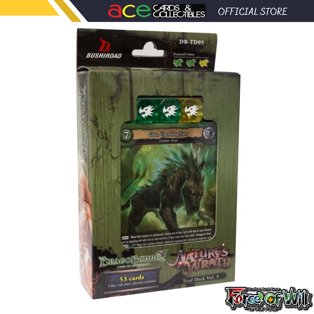 DragoBorne Nature's Wrath Trial Deck [TD05]-Bushiroad-Ace Cards & Collectibles