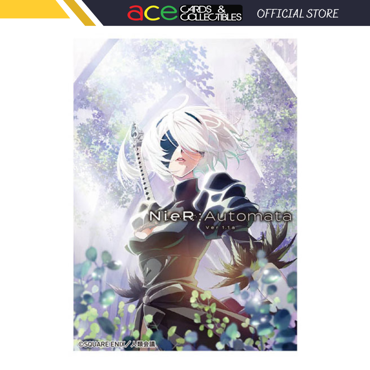 Movic Chara Sleeve Matte Series - Nier: Automata Ver1.1a - "2B" (MT1627)-Bushiroad-Ace Cards & Collectibles