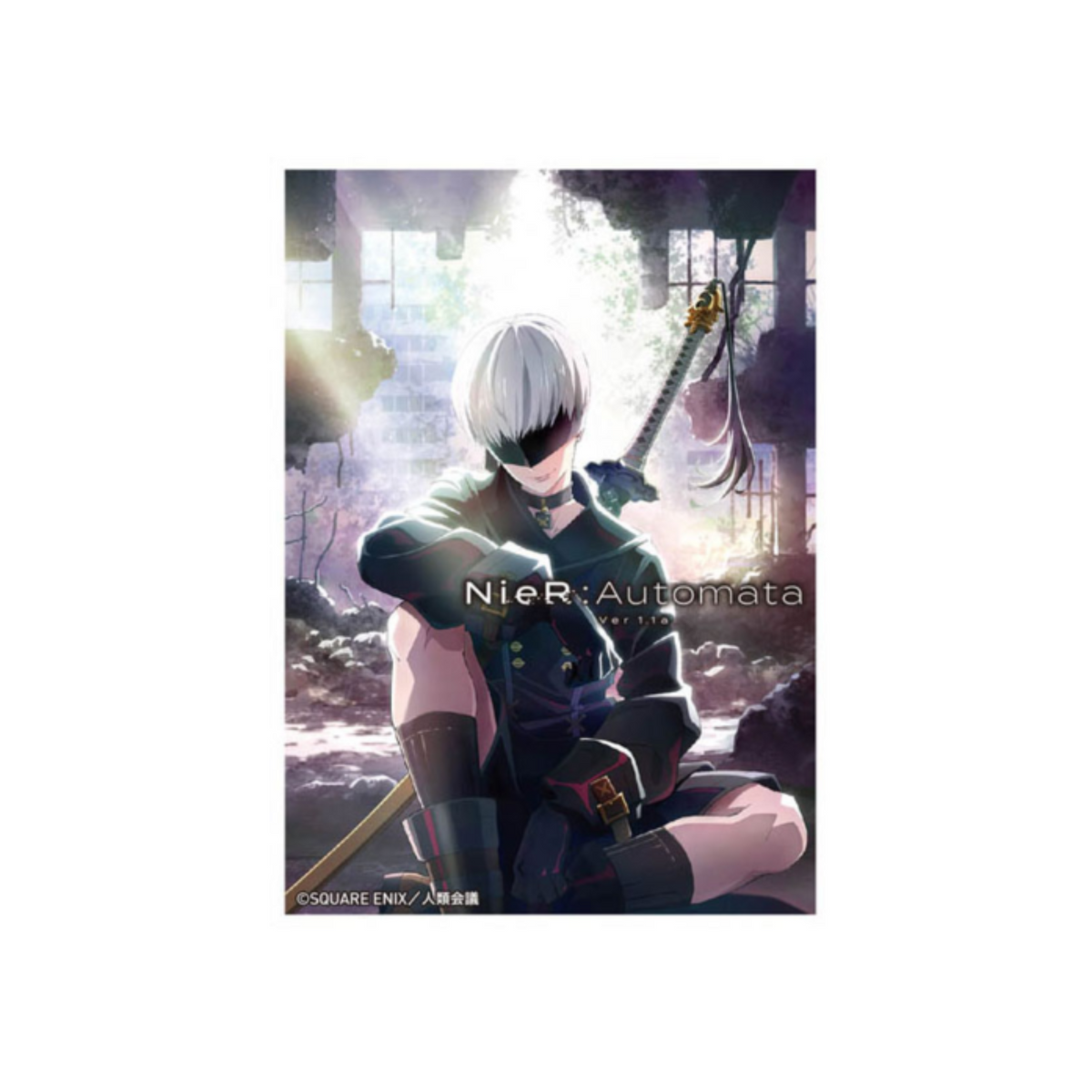 Movic Chara Sleeve Matte Series - Nier: Automata Ver1.1a - "9S" (MT1628)-Bushiroad-Ace Cards & Collectibles