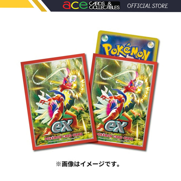 Pokemon Center Original TCG Card Sleeve "Koraidon"-Bushiroad-Ace Cards & Collectibles